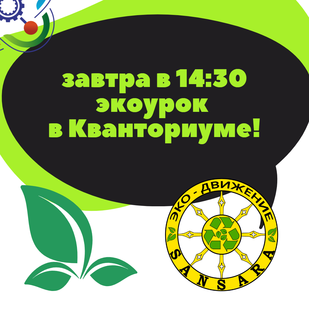 В Кванториуме пройдет открытый экоурок