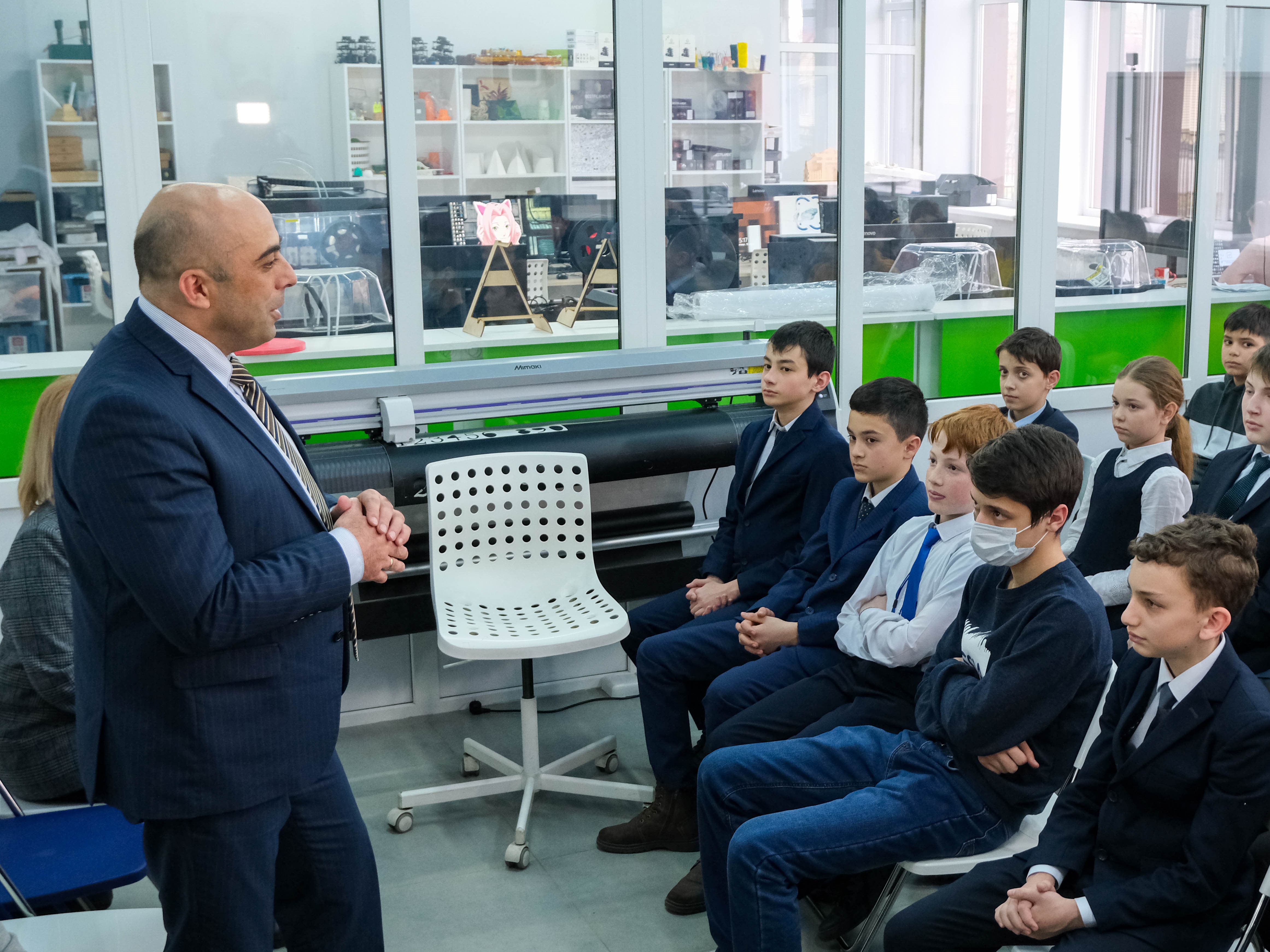 В "Кванториуме" прошла встреча с экспертами "Большой перемены﻿"